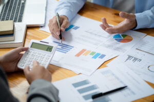 Business People Meeting Design Ideas professional investor working new start up project. business workers working discussing together planning in office